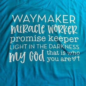 Waymaker Miracleworker tee